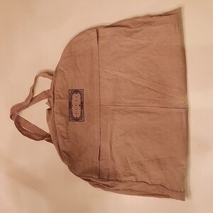Gucci Garment Bag Beige Cotton Soft Sided Foldable Handle Travel Full Zip